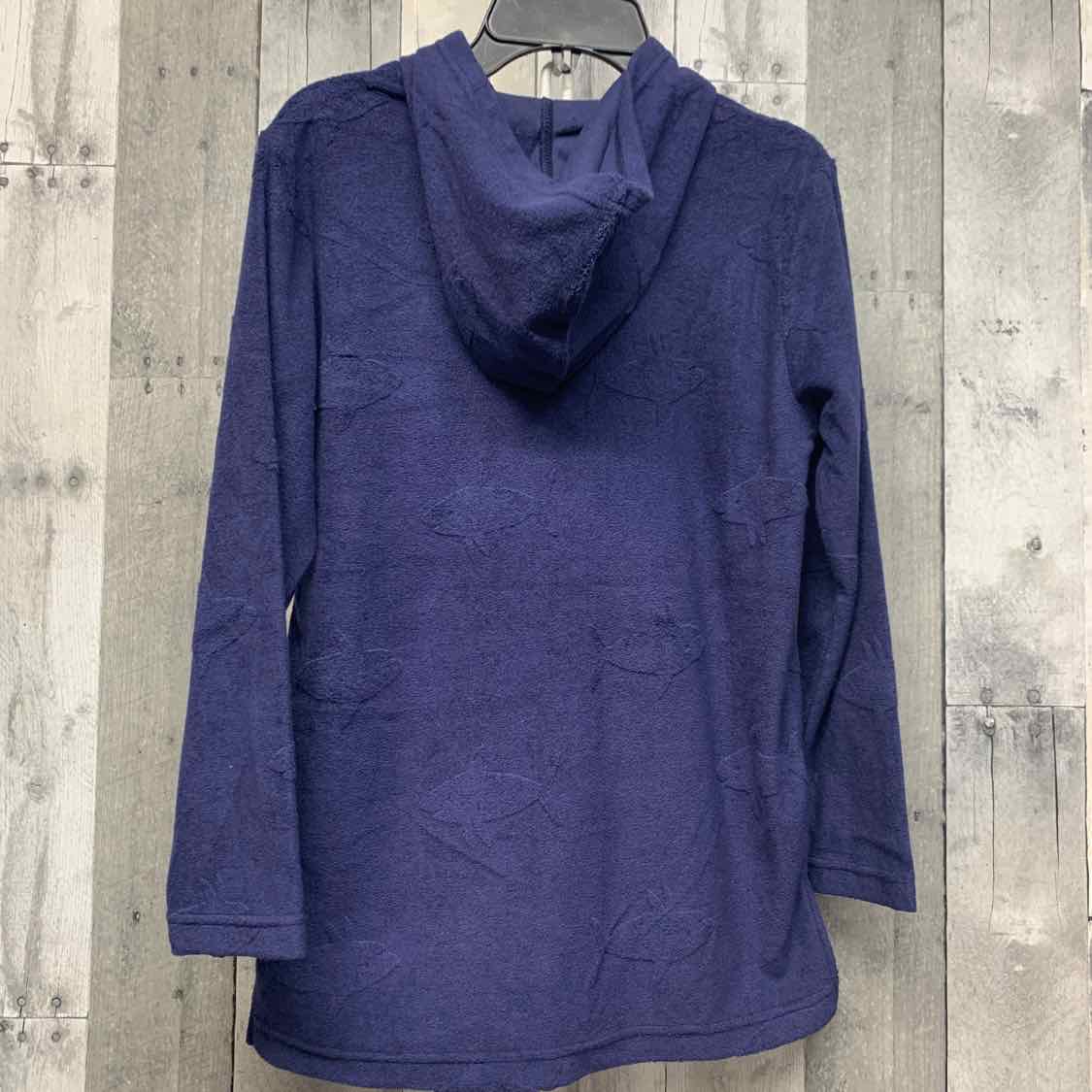 Size 10/12 Navy Cat & Jack Swim Top