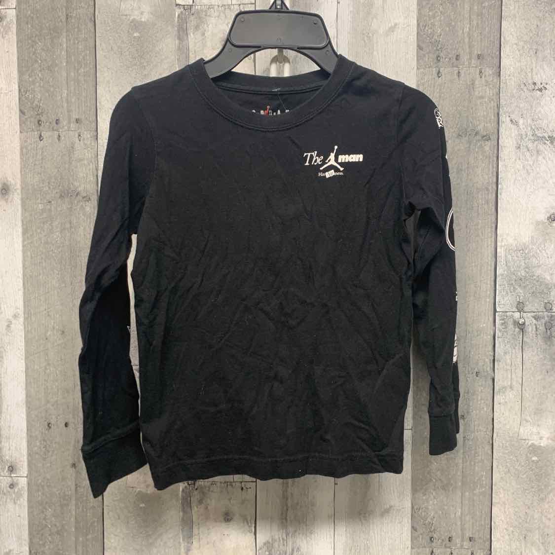 Size 7 Black Sport Brand Long Sleeve Shirt