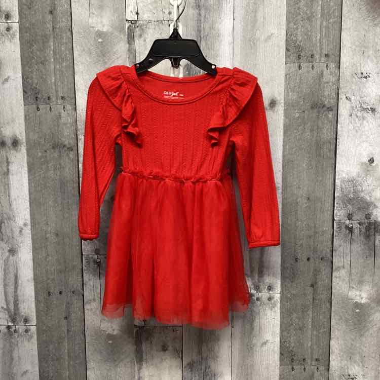 Size 18 Months Red Cat & Jack LS Dress