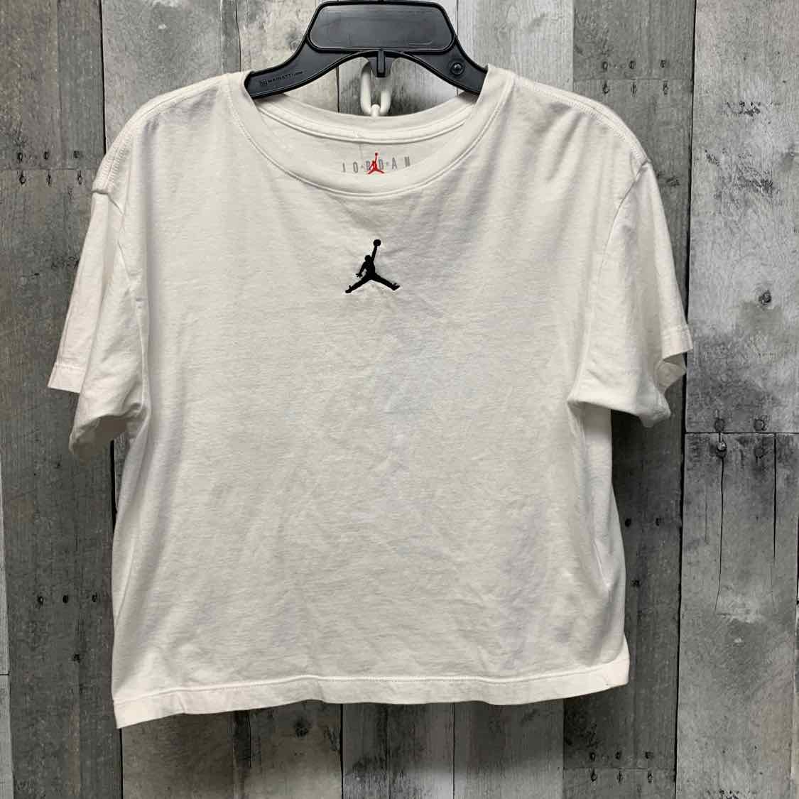 Size Medium White Sport Brand T Shirt - OodlesCB