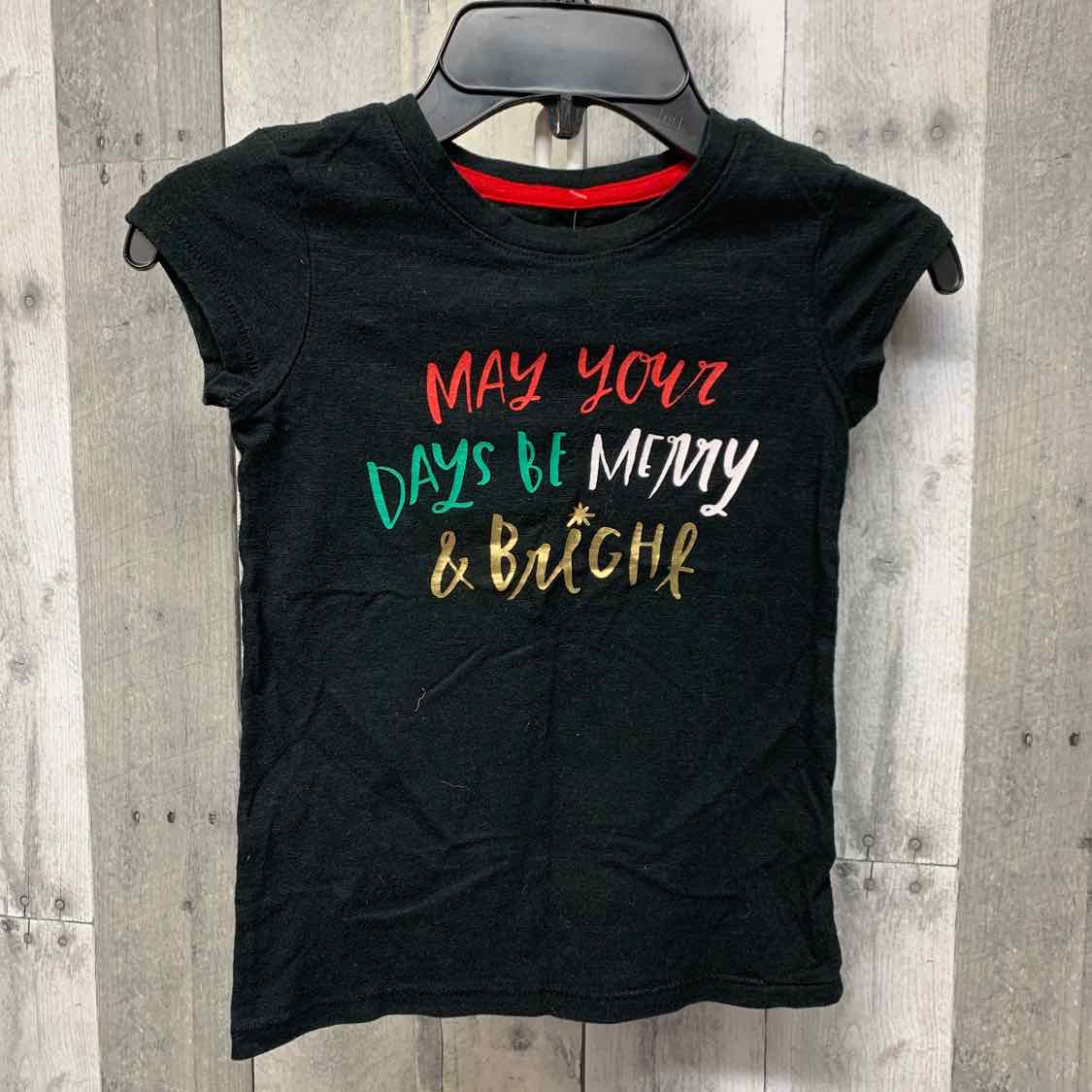 Size 4/5 Black Graphic Cat & Jack T Shirt