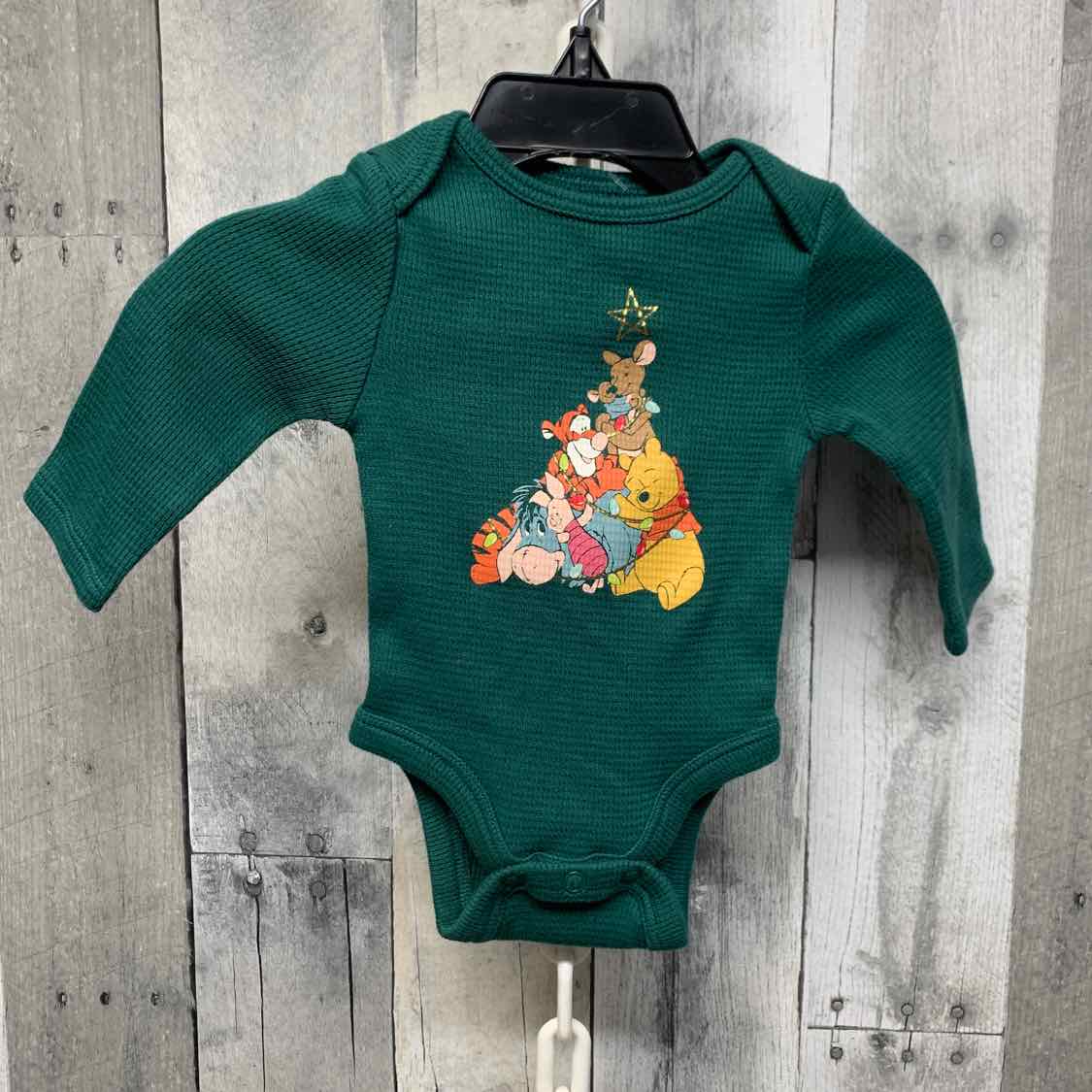 Size Newborn Green Graphic Jumping Beans Bodysuit