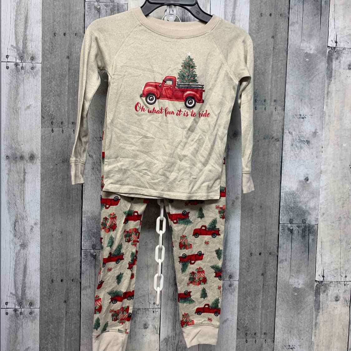 Size 6 Tan Mid Brand 2pc PJs