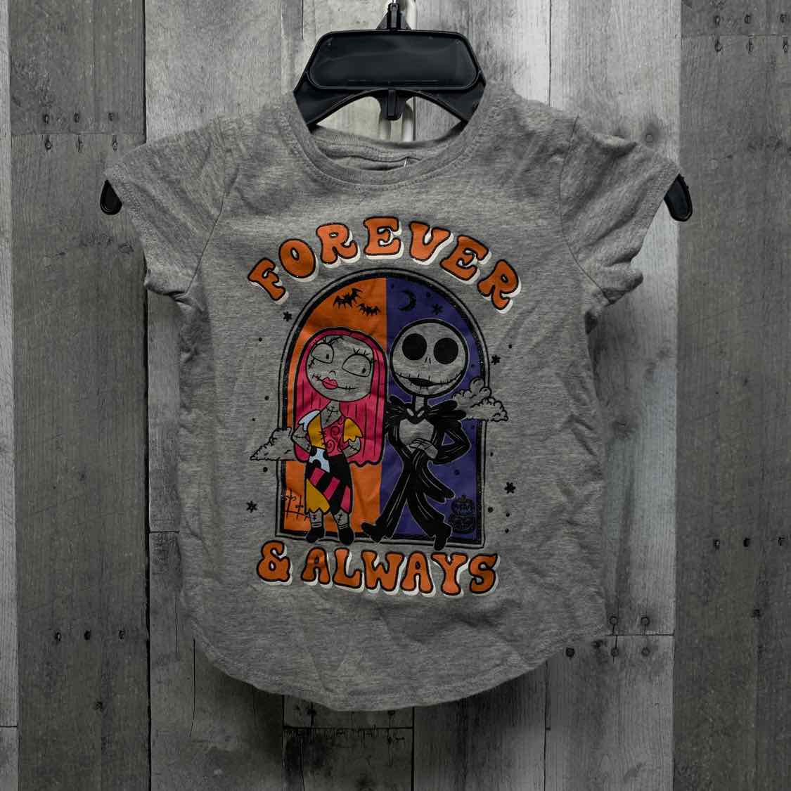 Size 4 Gray Graphic Disney T Shirt