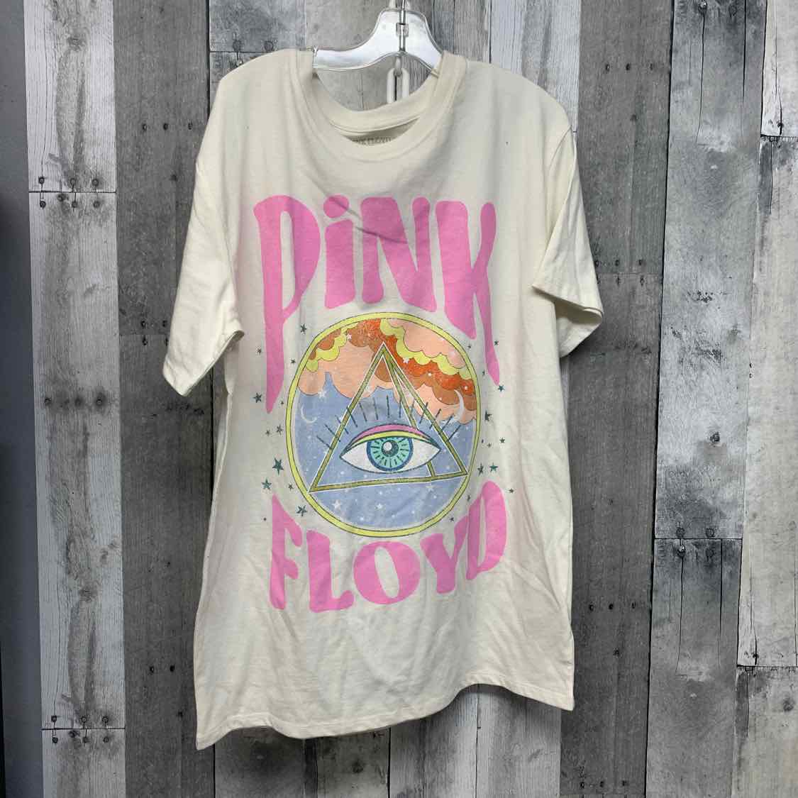 Size 14 Ivory Graphic B Brand T Shirt