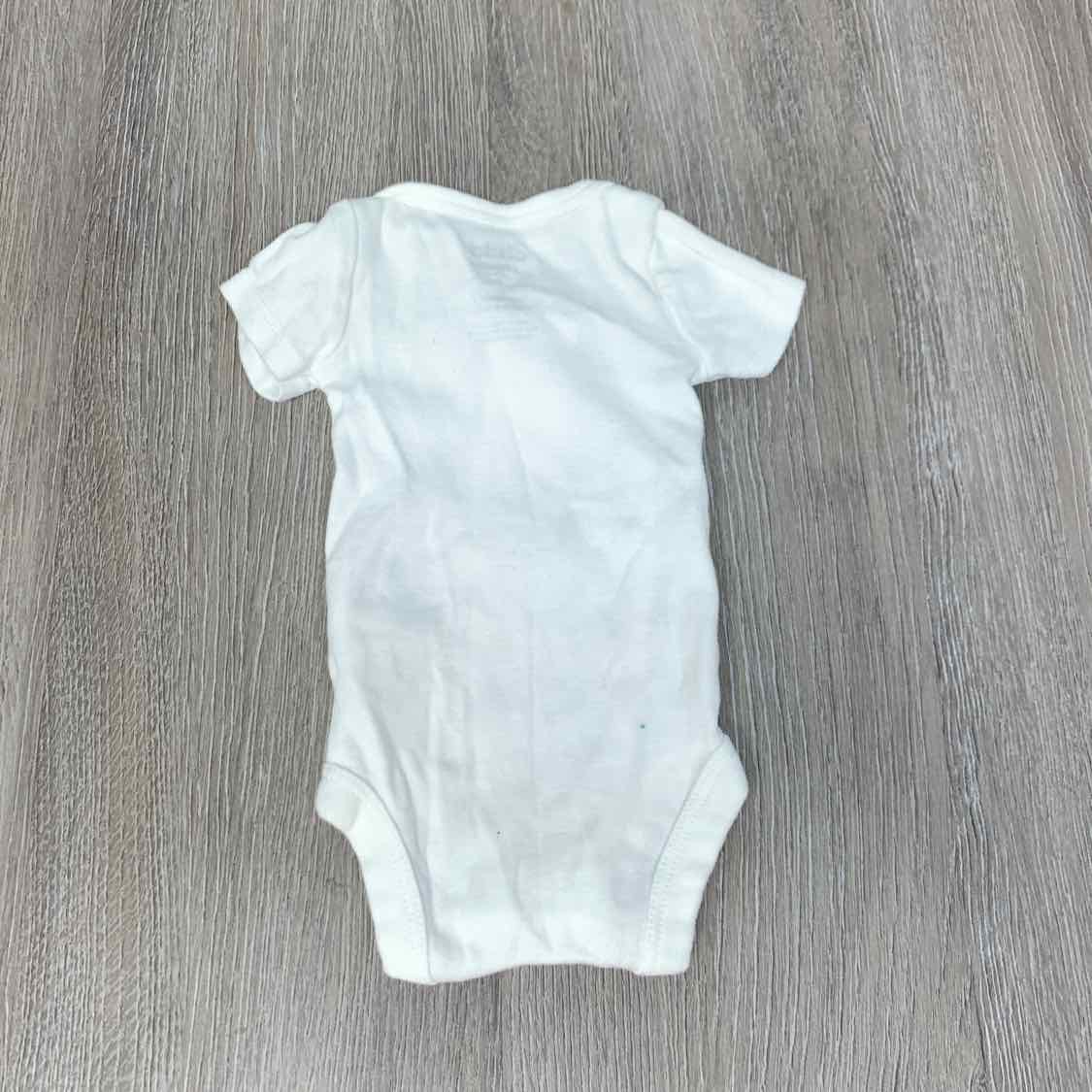 Size Preemie White Carter's Bodysuit - OodlesCB