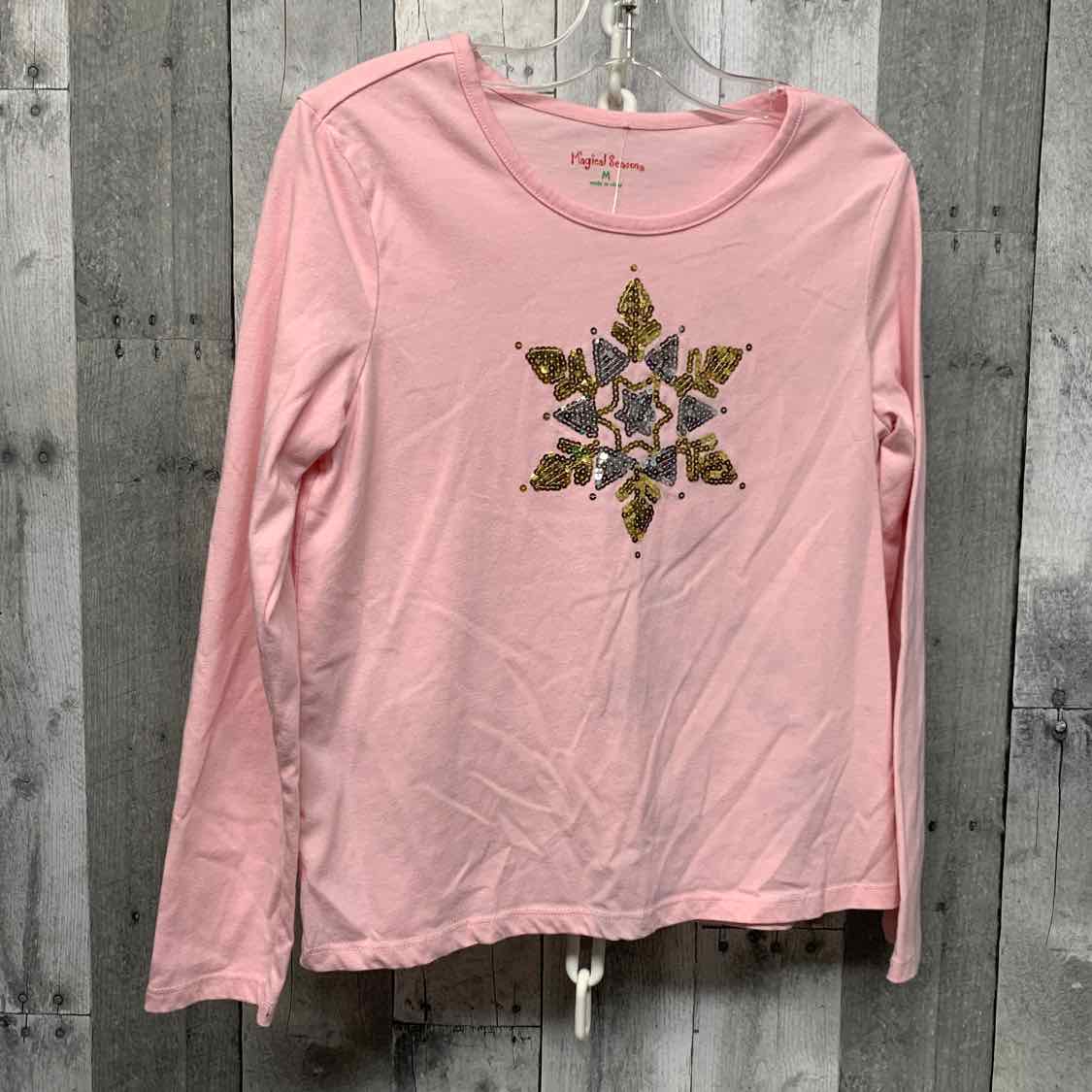 Size Medium Pink B Brand Long Sleeve Shirt