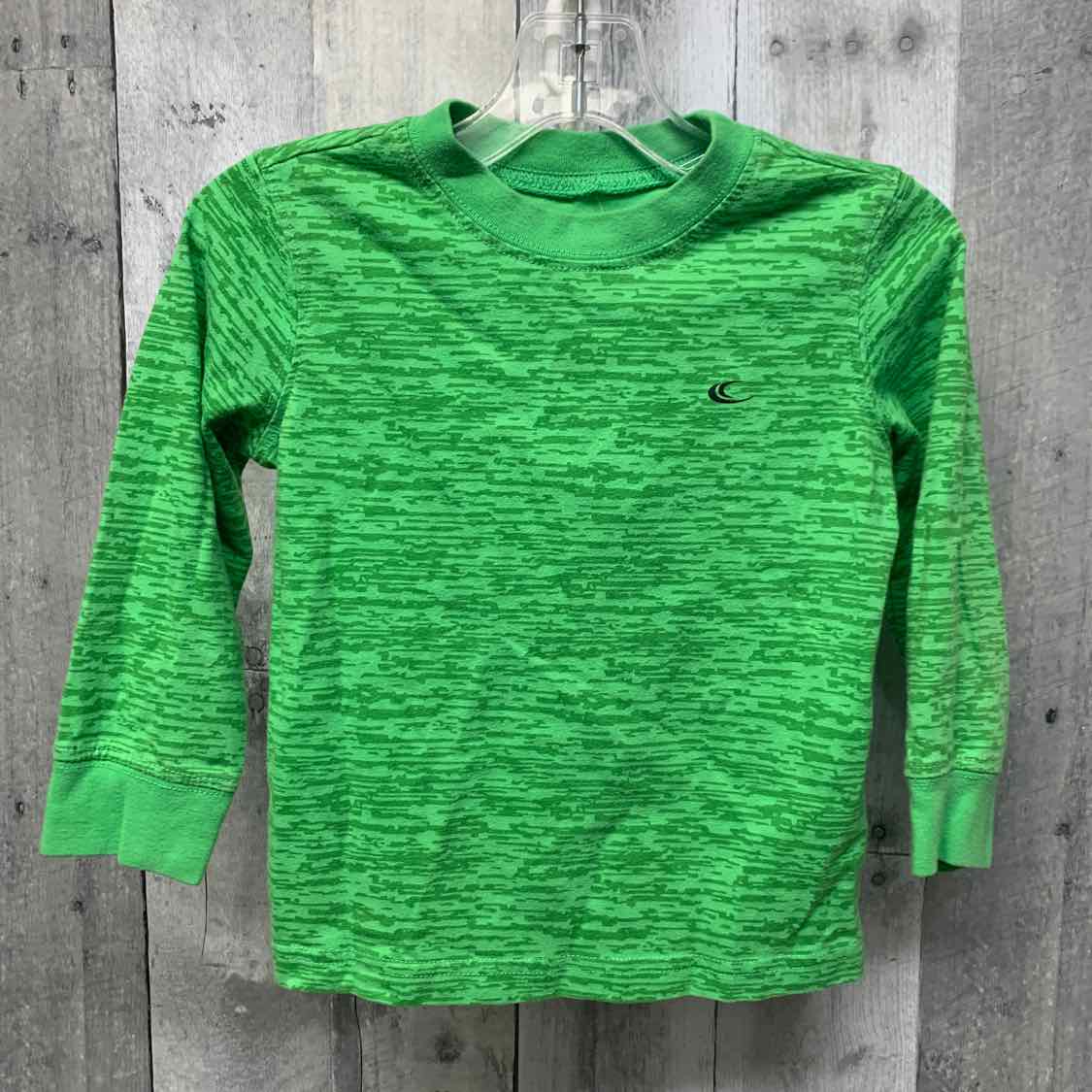 Size 2T Green Carter's Long Sleeve Shirt