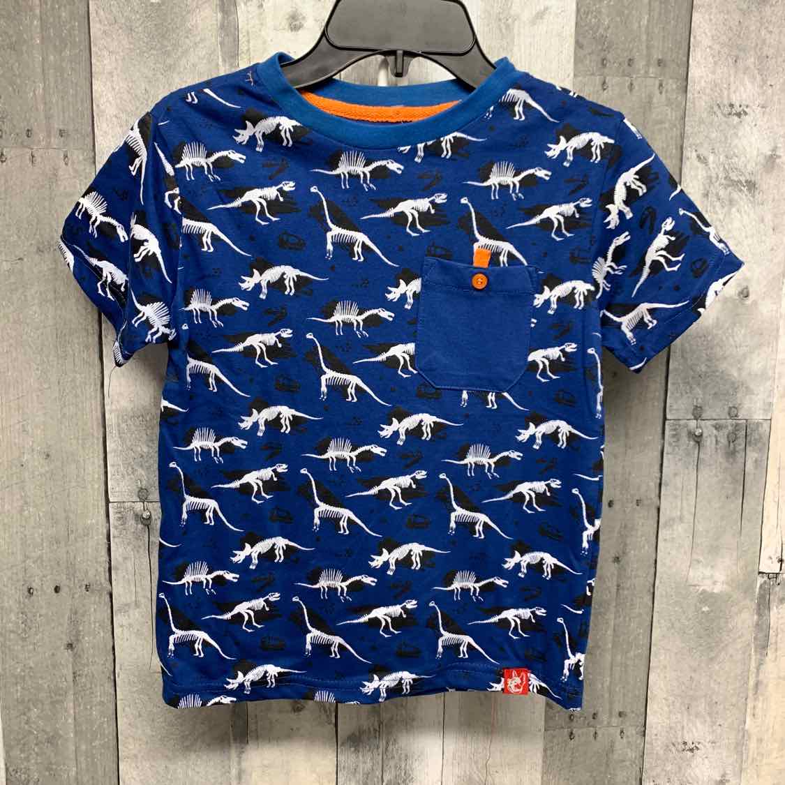 Size 6 Blue Graphic B Brand T Shirt