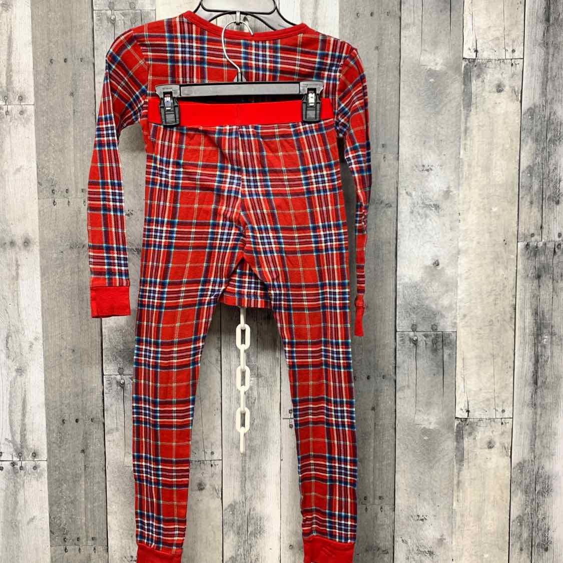 Size 8 Red Plaid Holiday Brands 2pc PJs