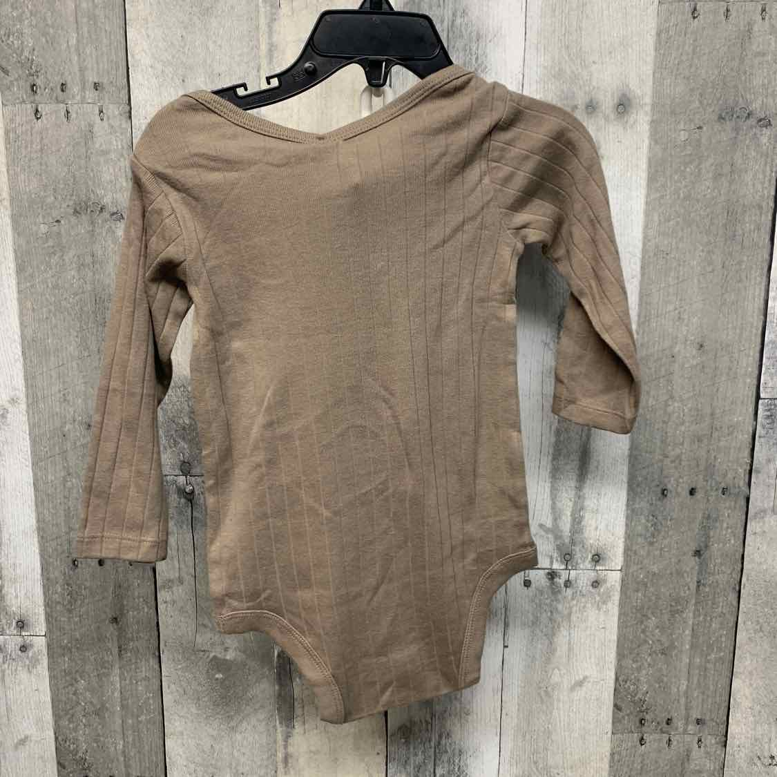Size 12 Months Brown Members Mark Bodysuit