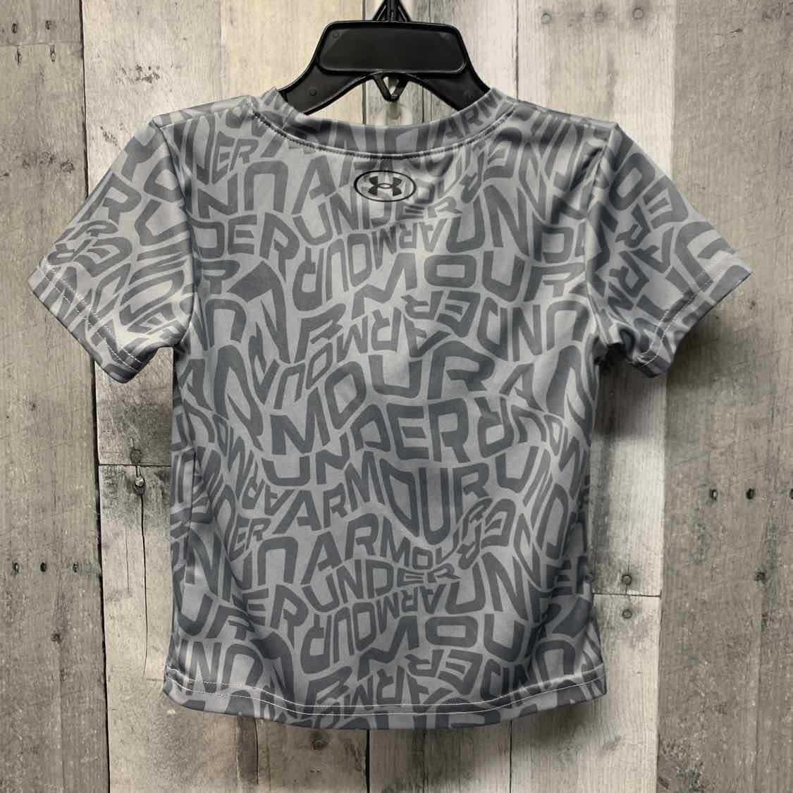 Size 2T Gray/Green Sport Brand T Shirt - OodlesCB