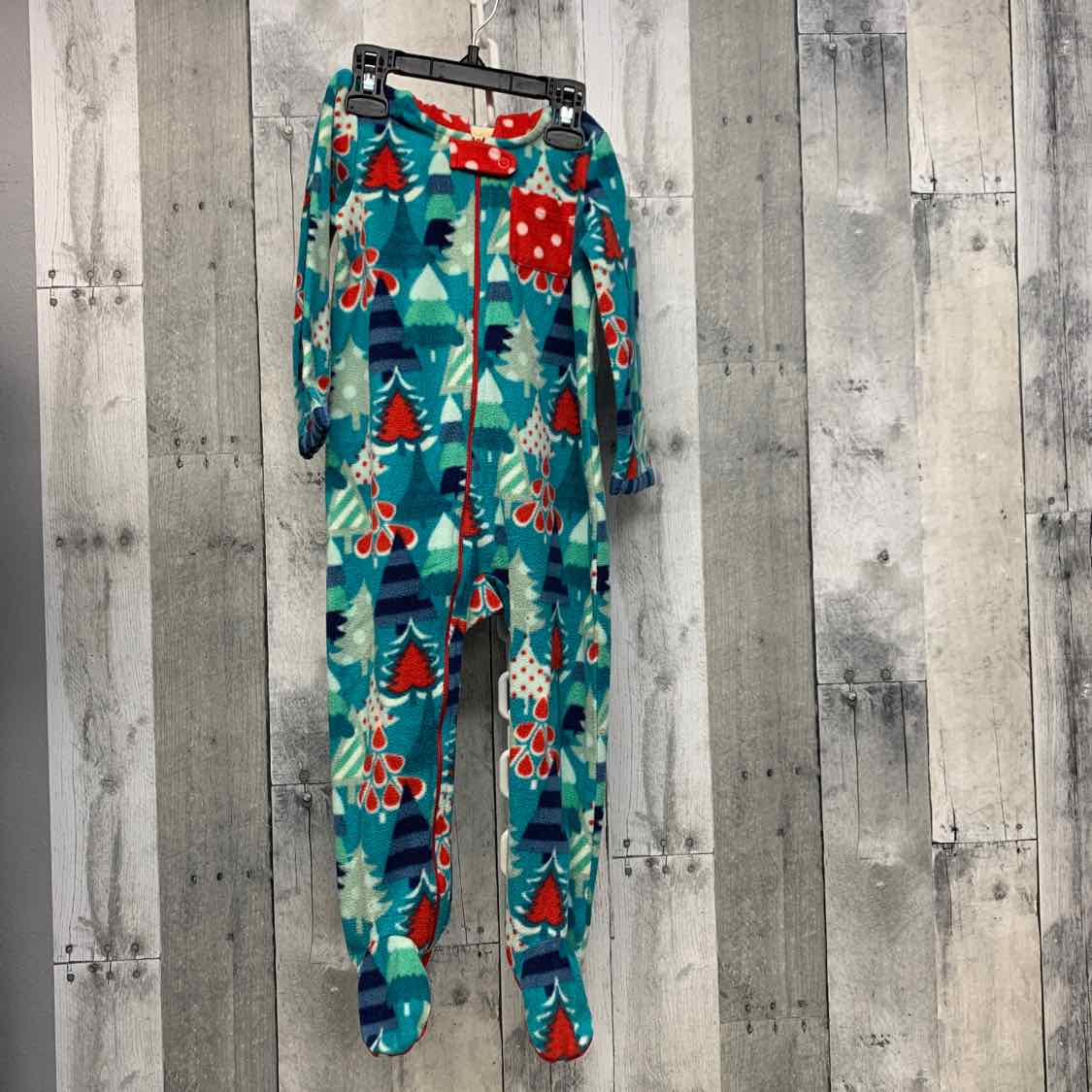 Size 18-24 Months Green/Red Matilda Jane Footy PJs