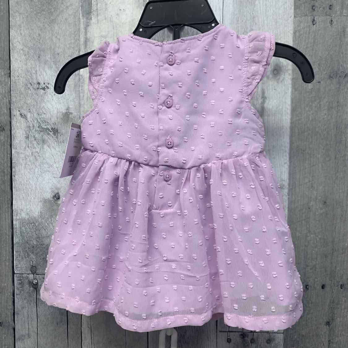 Size 3 Months Purple Carter's 2pc Dress