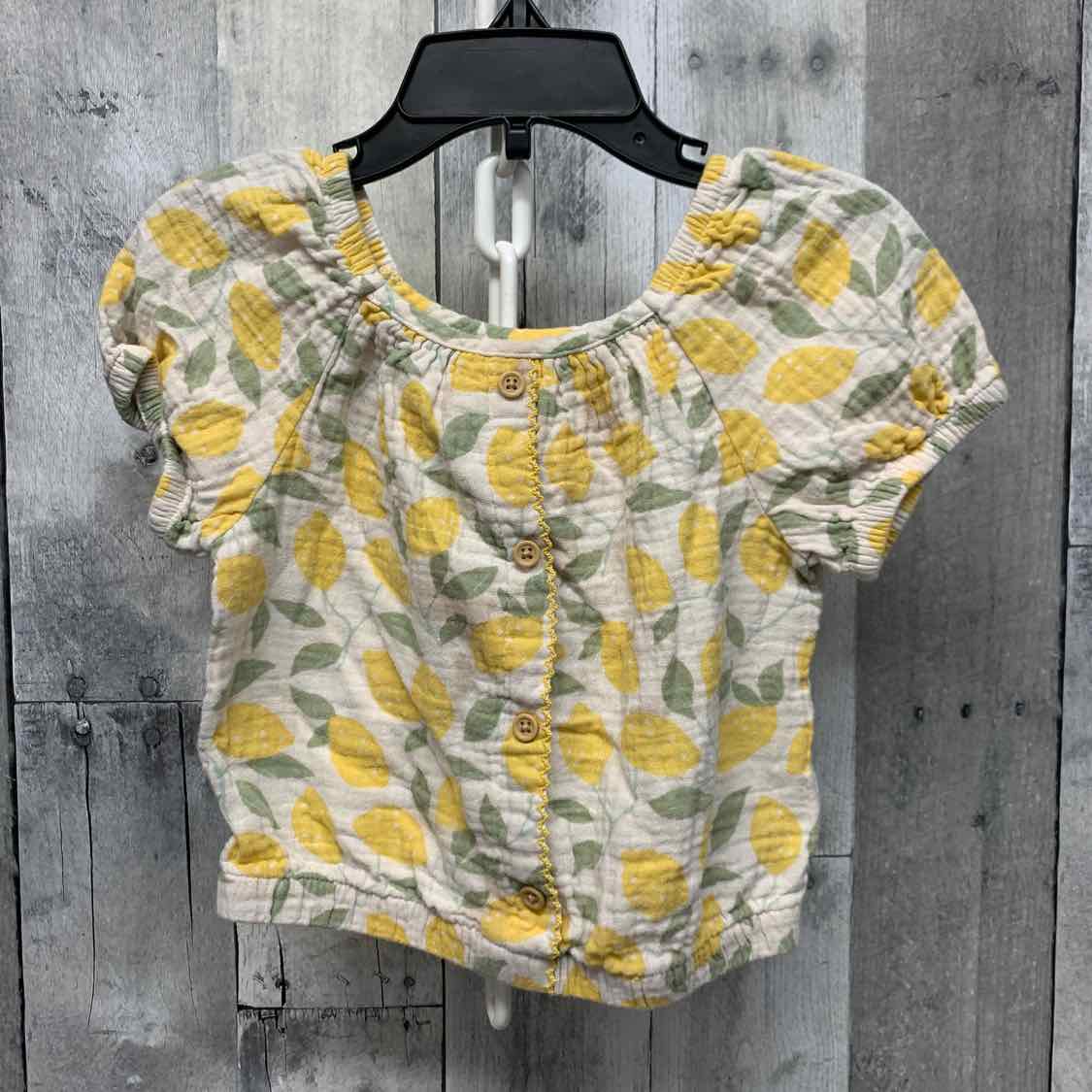 Size 3T Yellow/Green Cat & Jack T Shirt