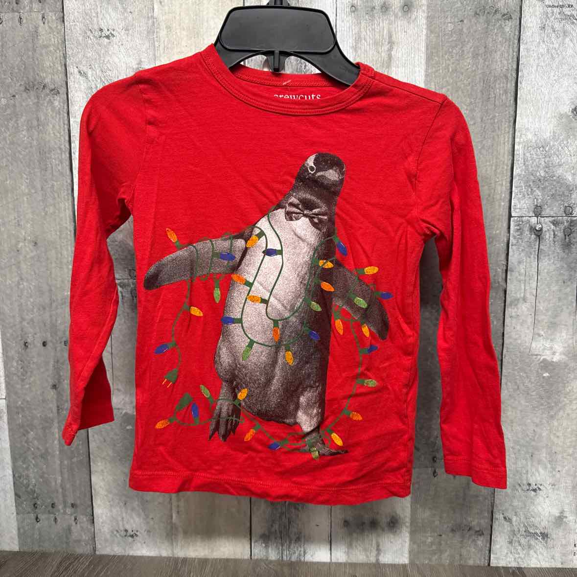 Size 4/5 Red Crew Cuts Long Sleeve Shirt