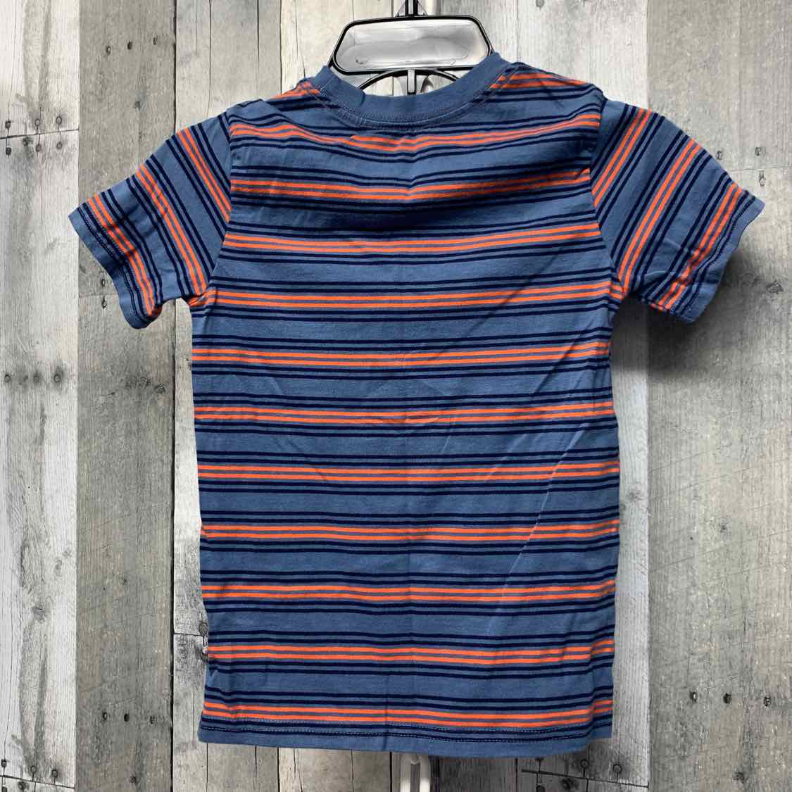 Size 5T Blue Striped Cat & Jack T Shirt