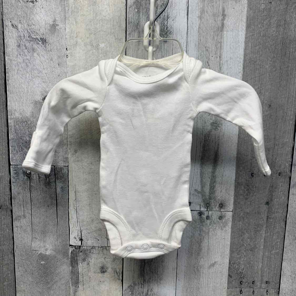 Size Preemie White Child of Mine Bodysuit