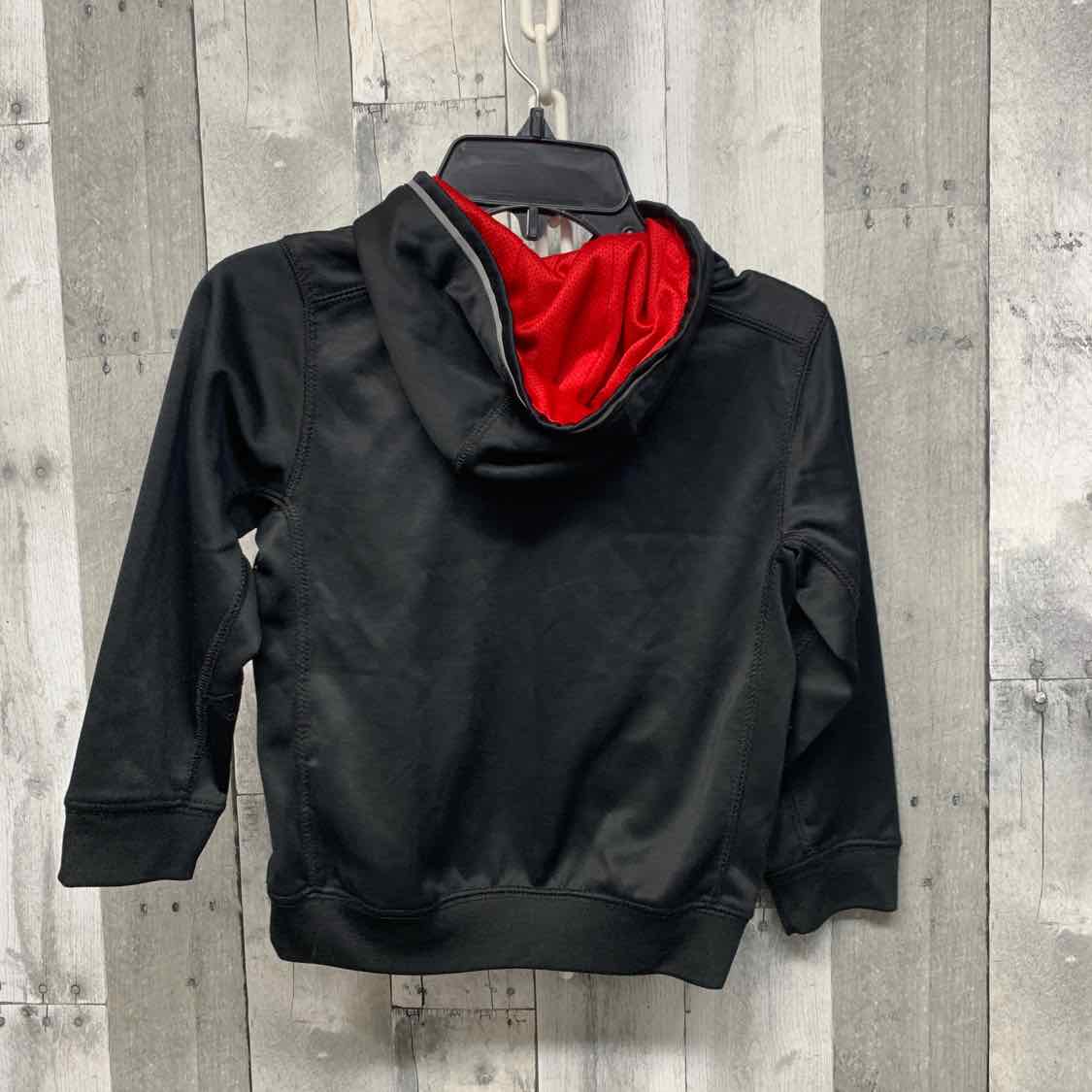 Size 5 Black Graphic Sport Brand Pull Over