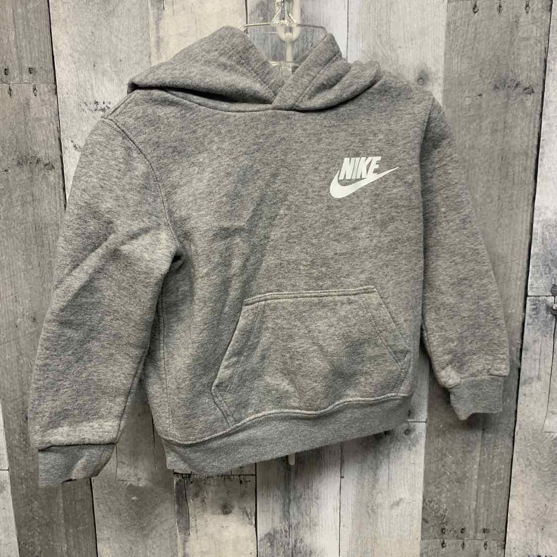 Size 2T Gray/White Sport Brand Pull Over