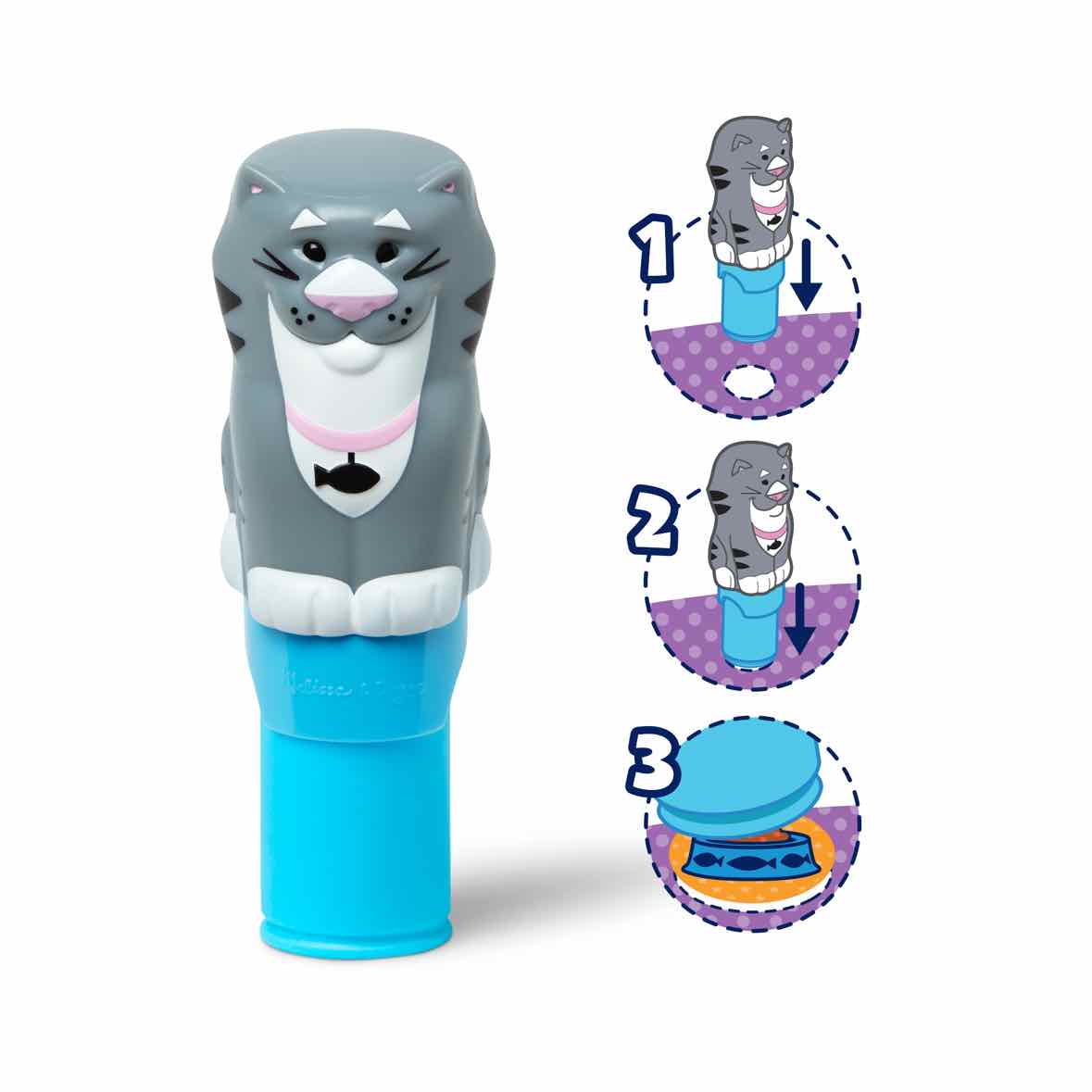 Melissa & Doug Sticker WOW! Cat