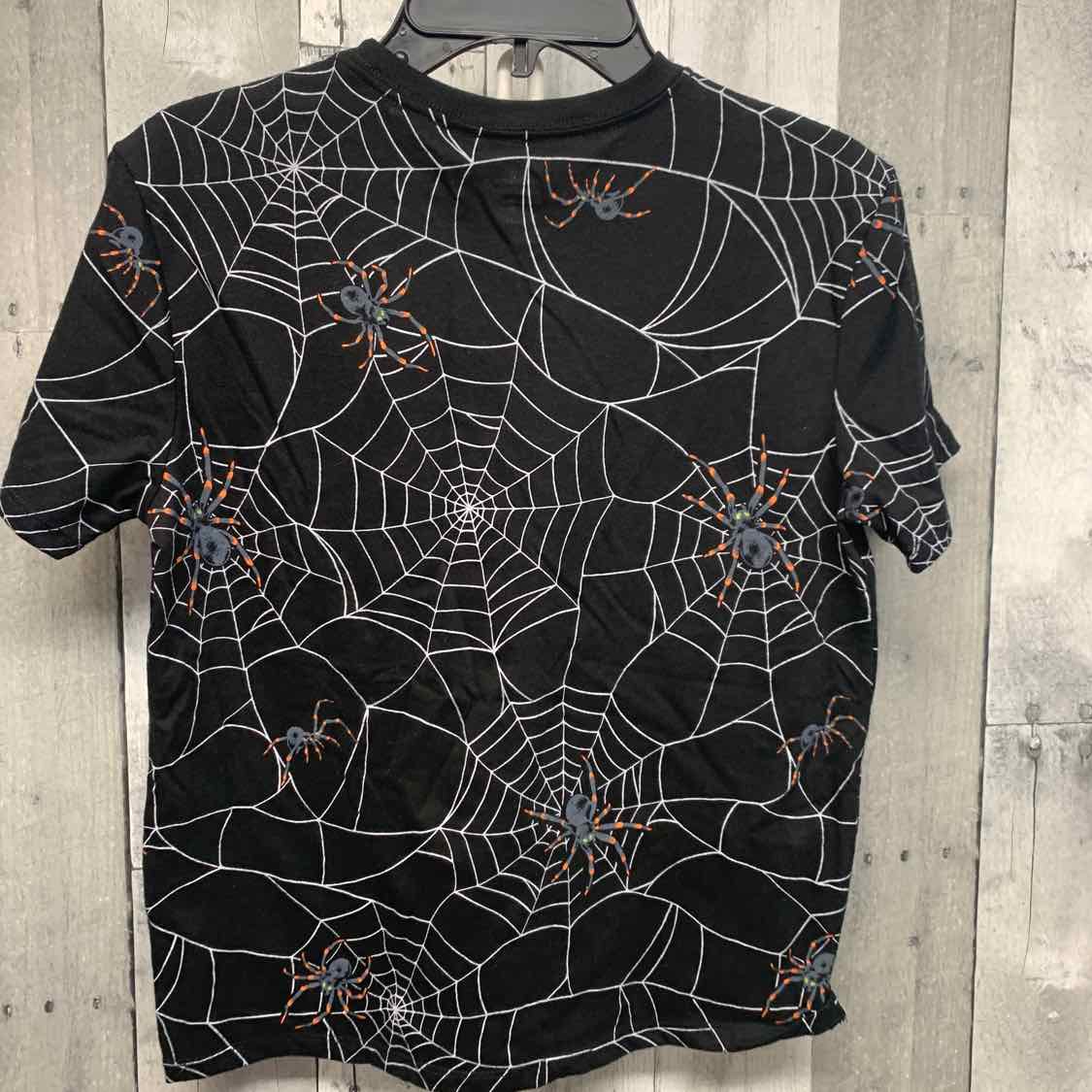 Size 10/12 Black/Orange Holiday Brands T Shirt