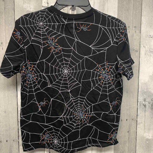 Size 10/12 Black/Orange Holiday Brands T Shirt