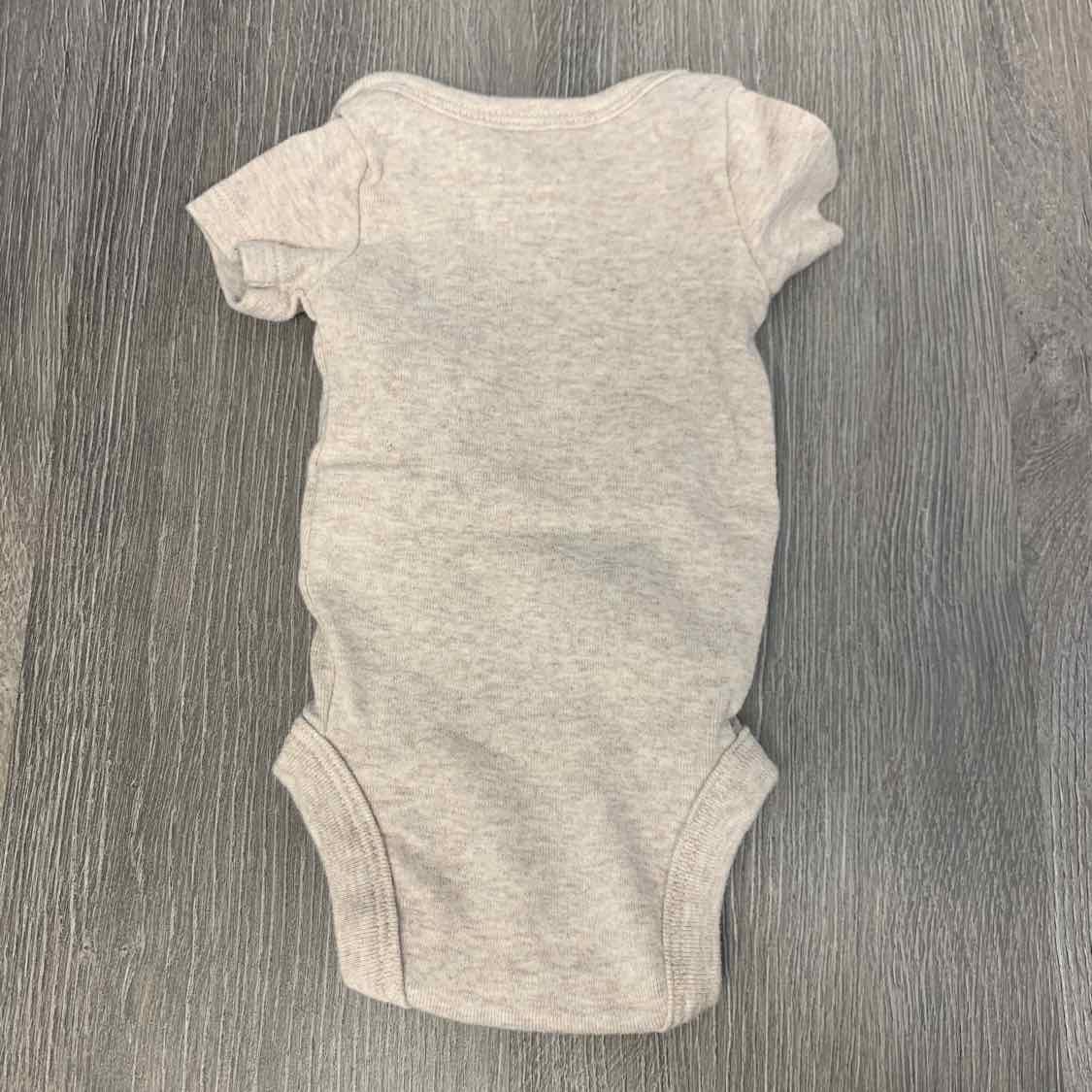 Size Preemie Tan Simple Joys Bodysuit