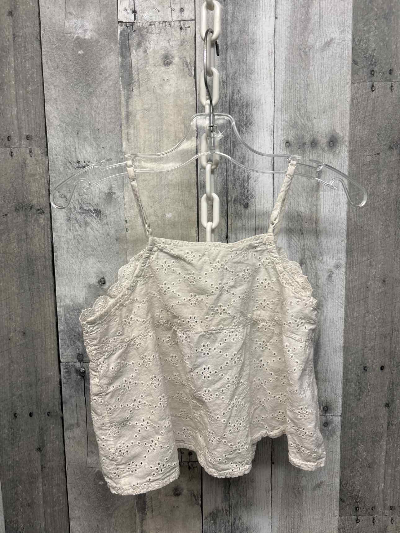 Size 8 White H&M Tank Top