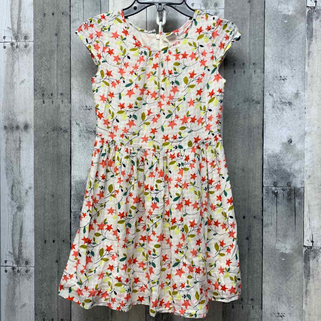 Size Medium White Print Gap Dress