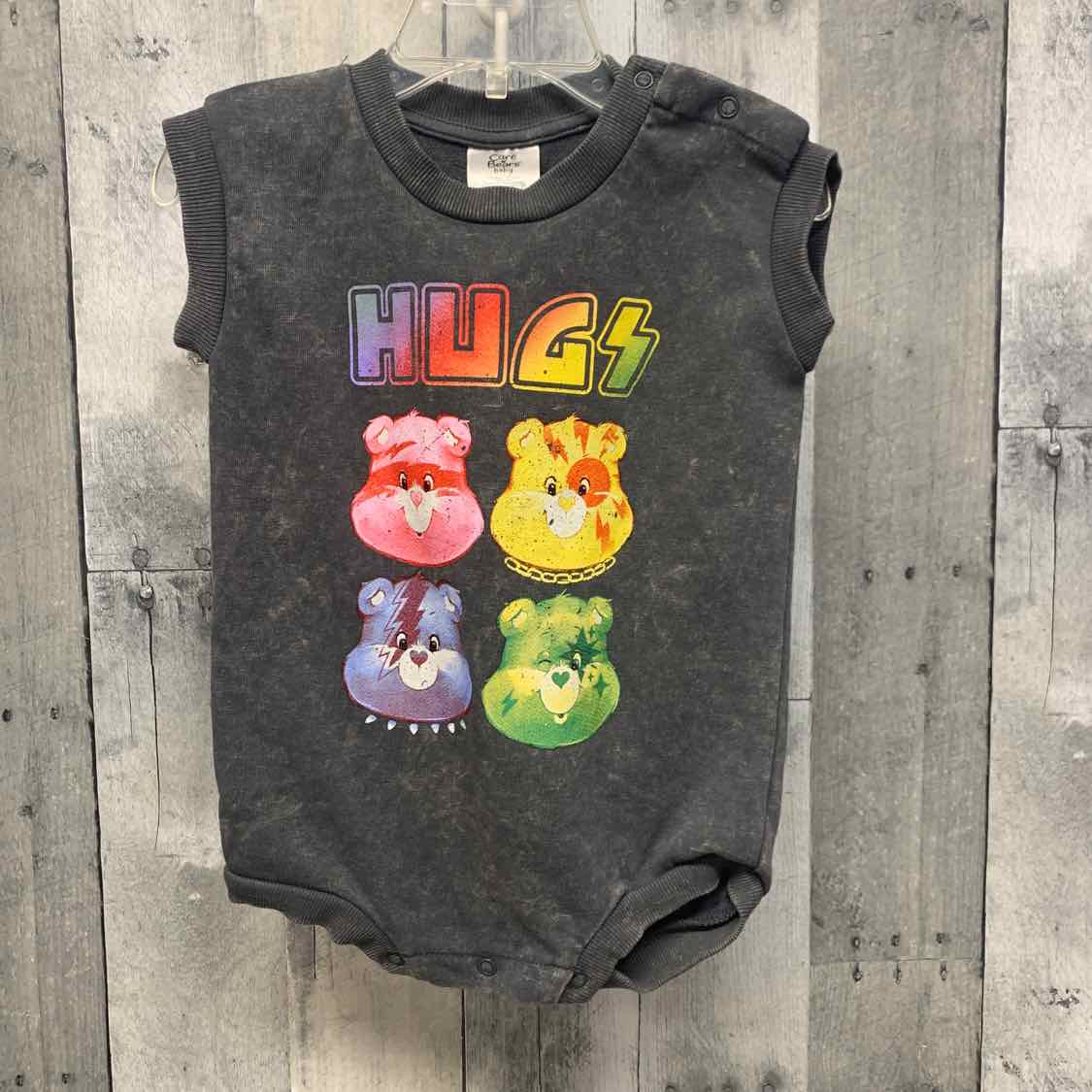 Size 18 Months Gray Graphic B Brand Romper