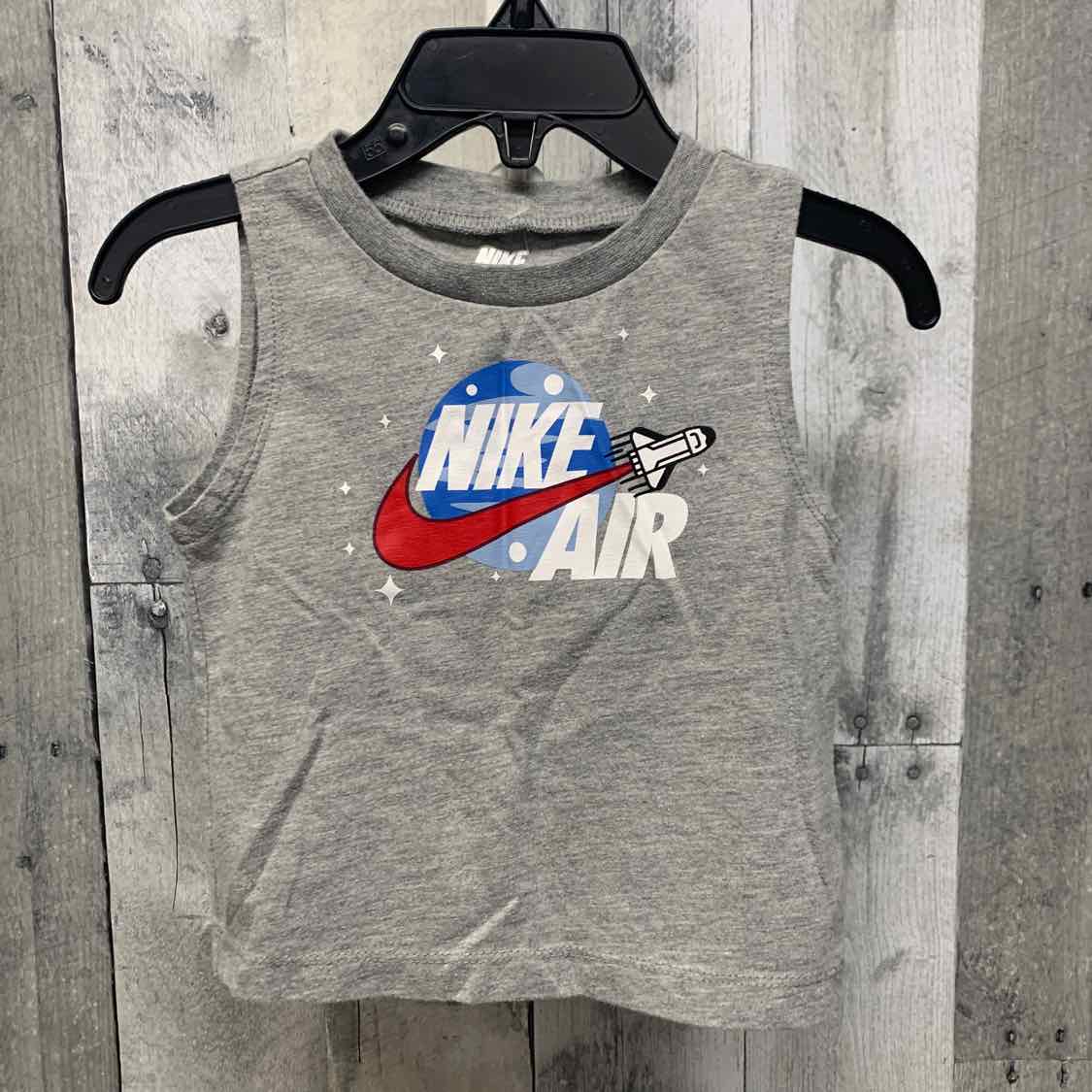Size 12 Months Gray/Blue Sport Brand Tank Top - OodlesCB