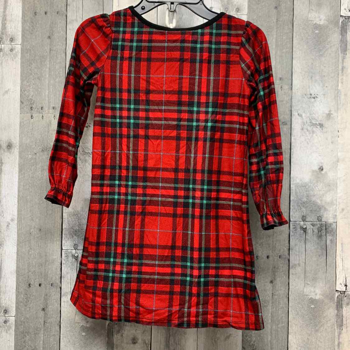 Size 6 Red Plaid Holiday Brands Nightgown