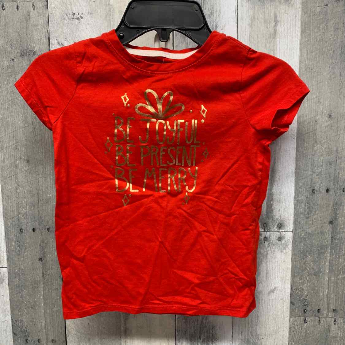 Size 4/5 Red Graphic Cat & Jack T Shirt