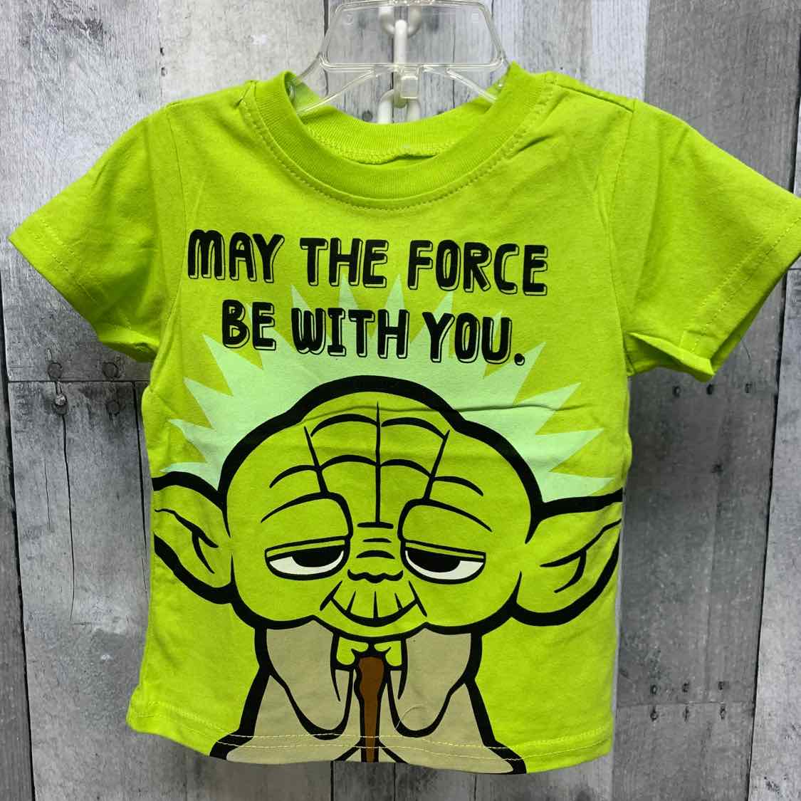 Size 2T Green Graphic Star Wars T Shirt