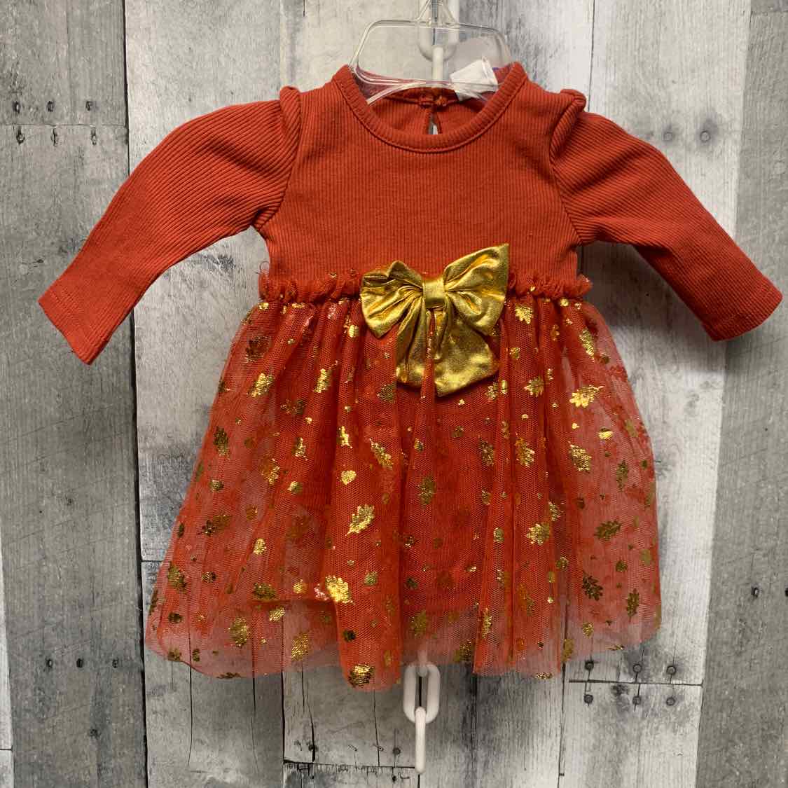 Size 3 Months Brown/Gold Baby Starters Romper