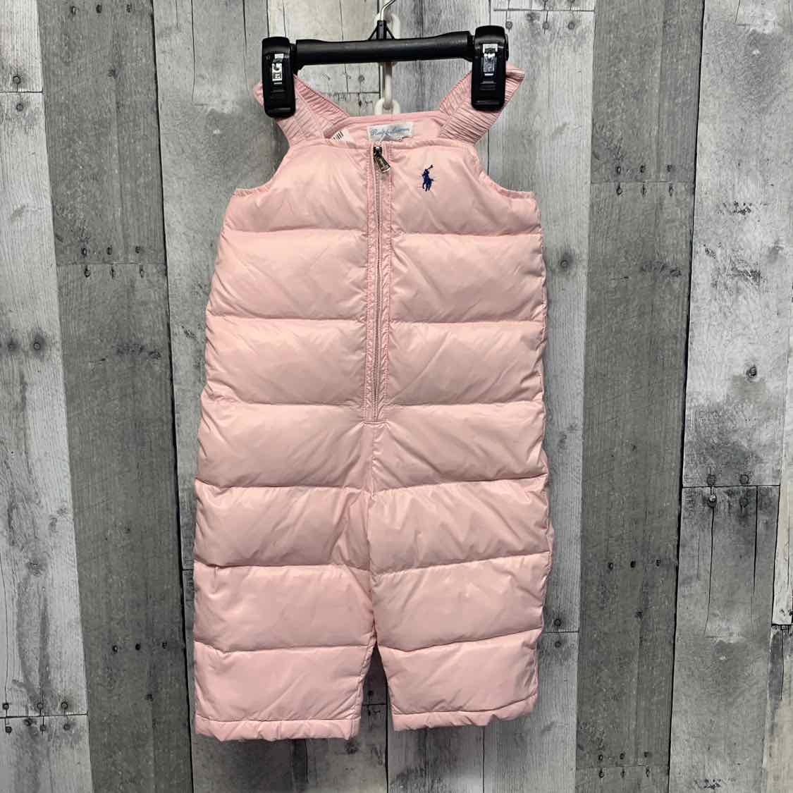 Size 6 Months Pink/Navy Ralph Lauren Snow Pants