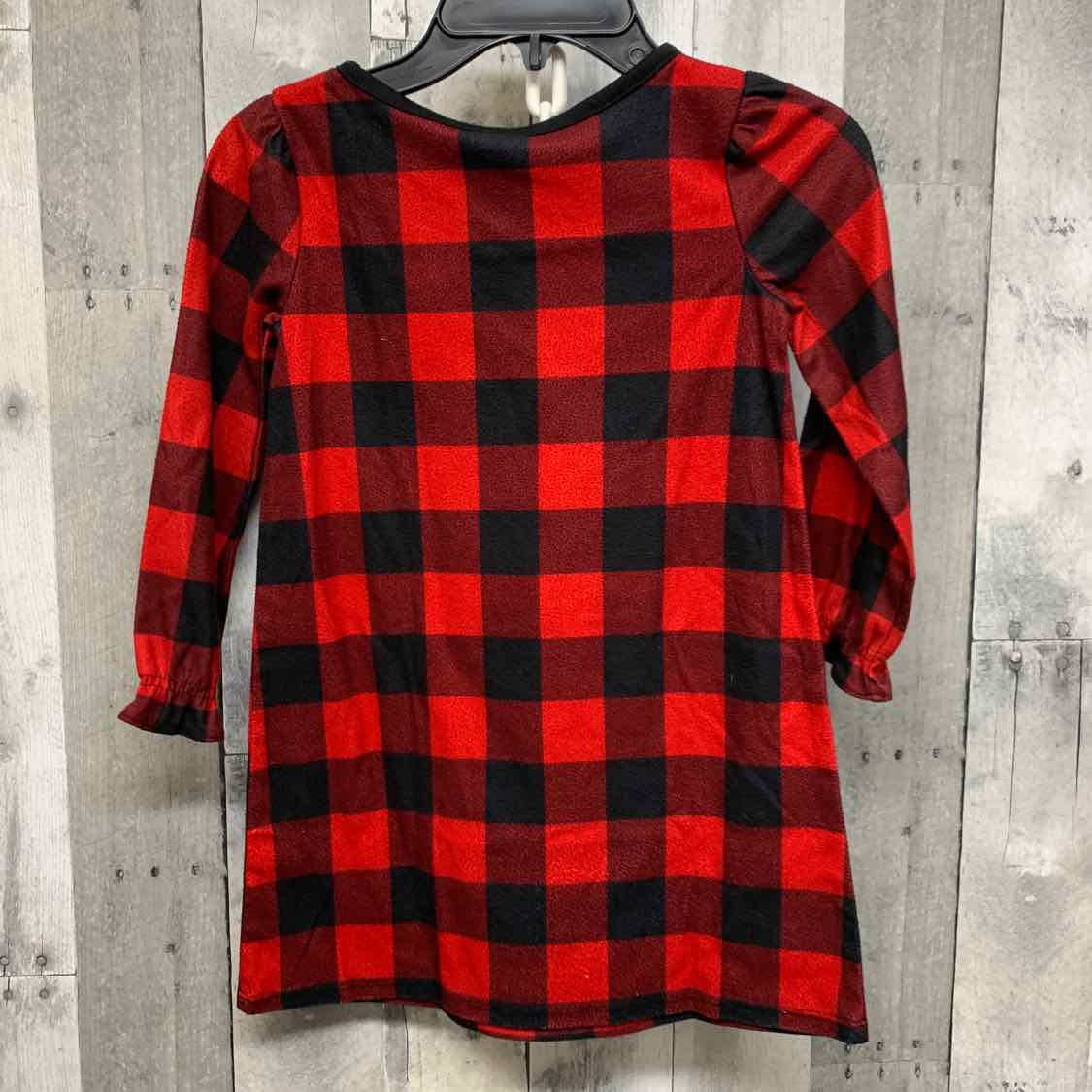 Size 4/5 Red/Black Holiday Brands Nightgown