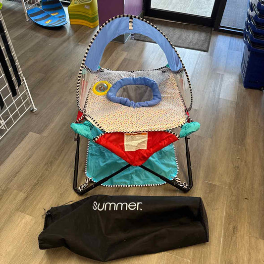 Summer Infant White/Blue Jumperoo