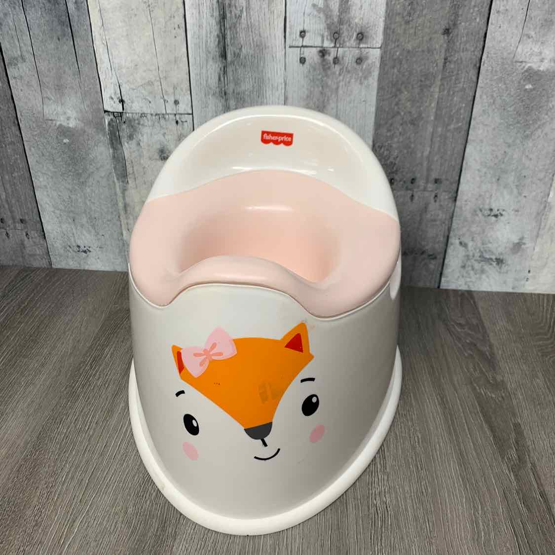Fisher Price White/Pink Potty Chair