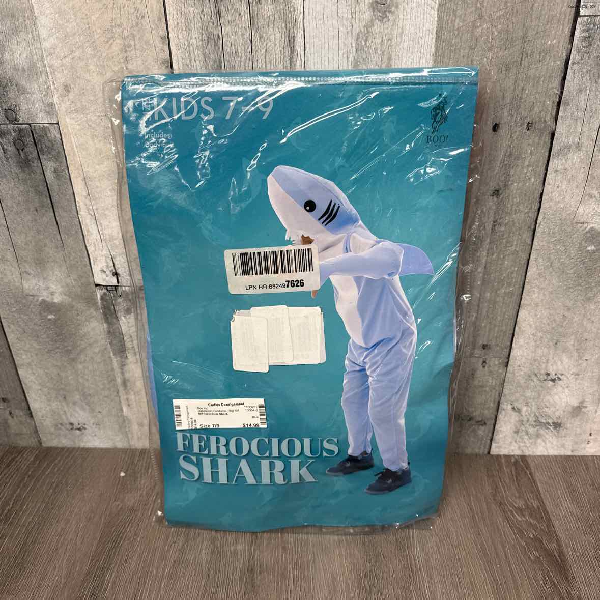 Boo Inc Blue Size 7/9 Halloween Costume - Big Kid