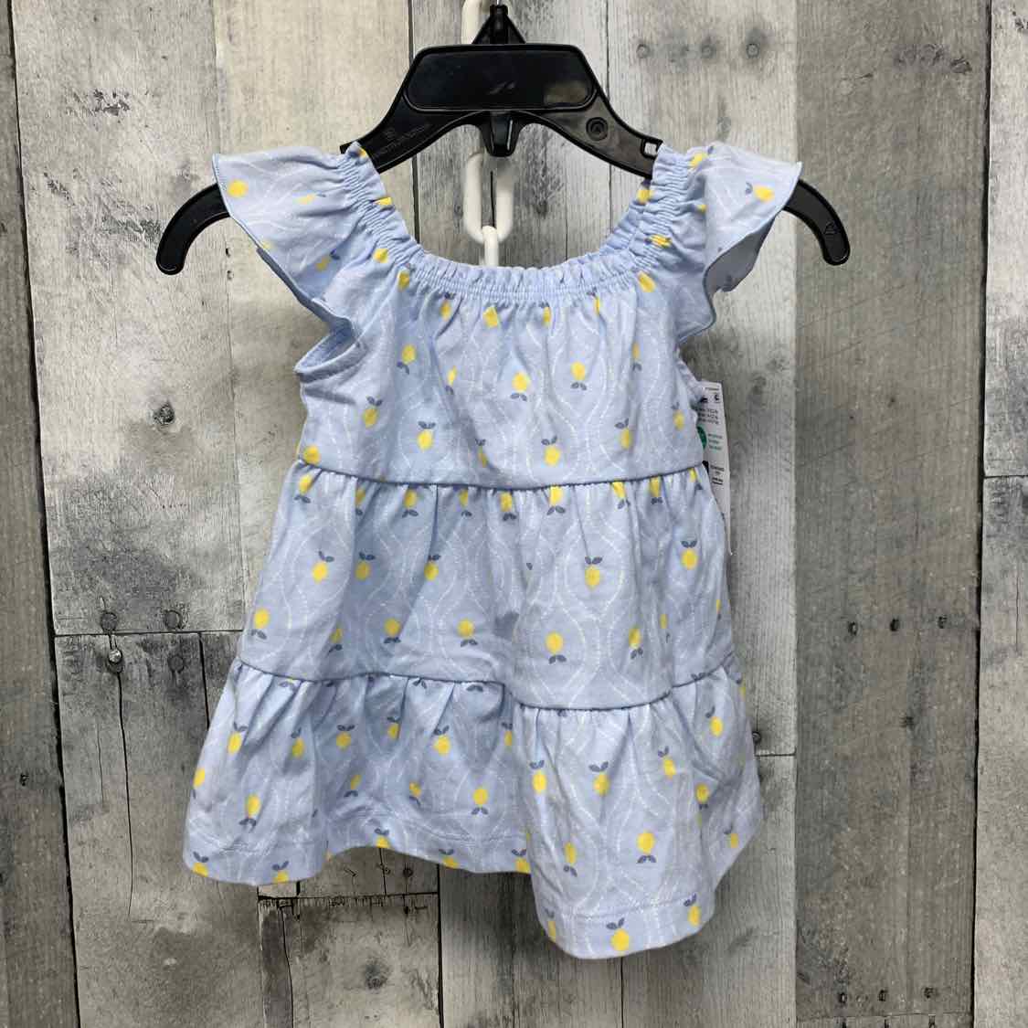 Size 3 Months Blue Print Just One You Dress - OodlesCB