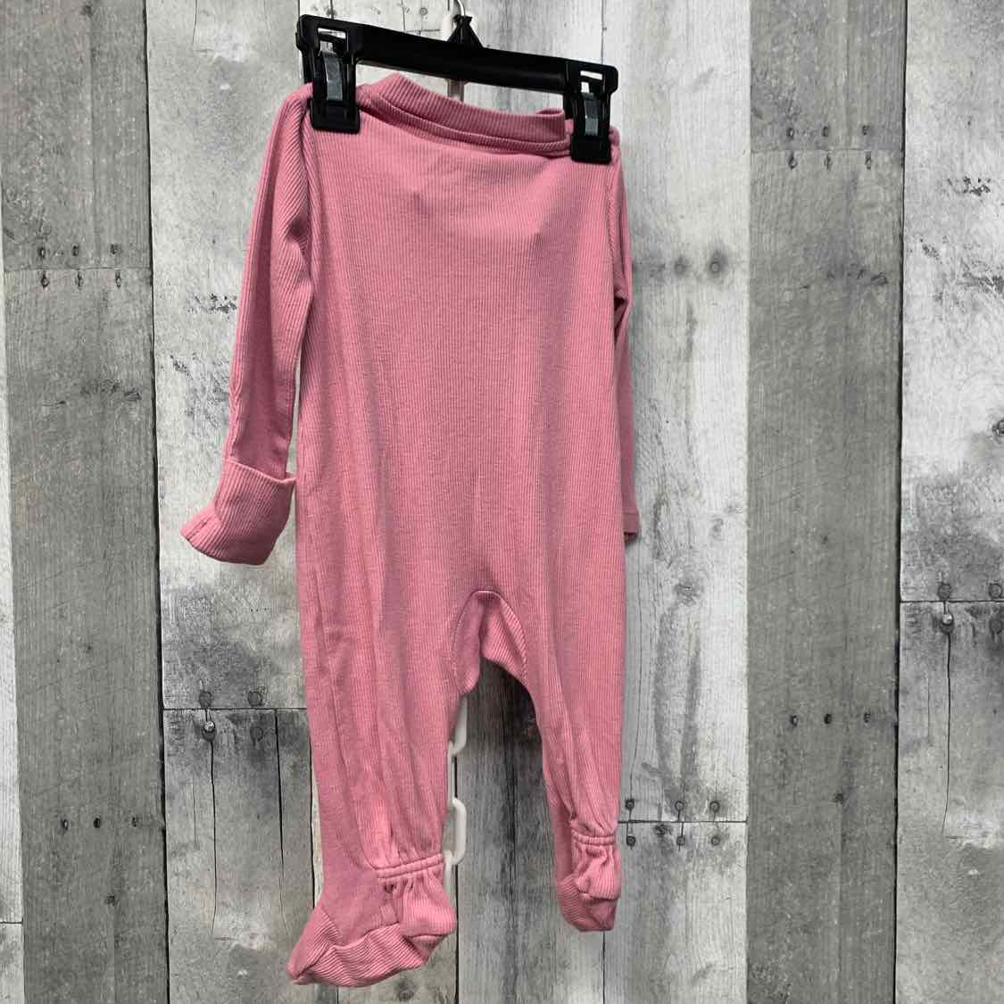 Size 3 Months Pink Sport Brand Footy PJs - OodlesCB