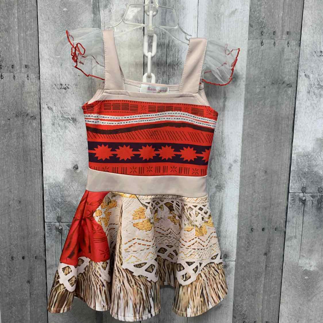 Generic Tan/Red Size 2T Halloween Costume - Little Kid