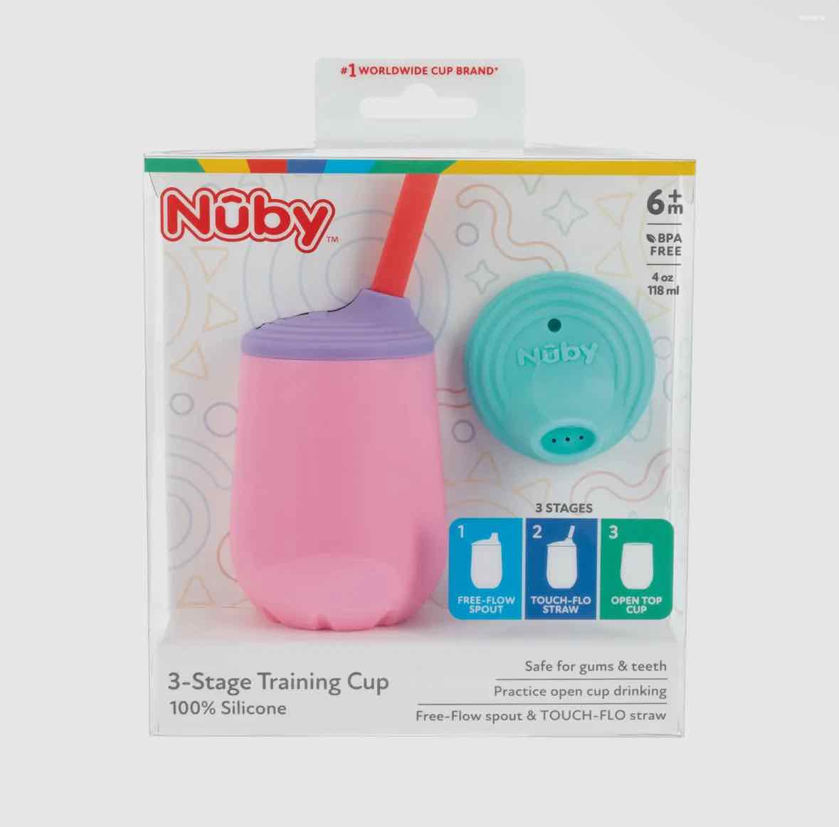 Nuby 3 Stage Training Cup - OodlesCB