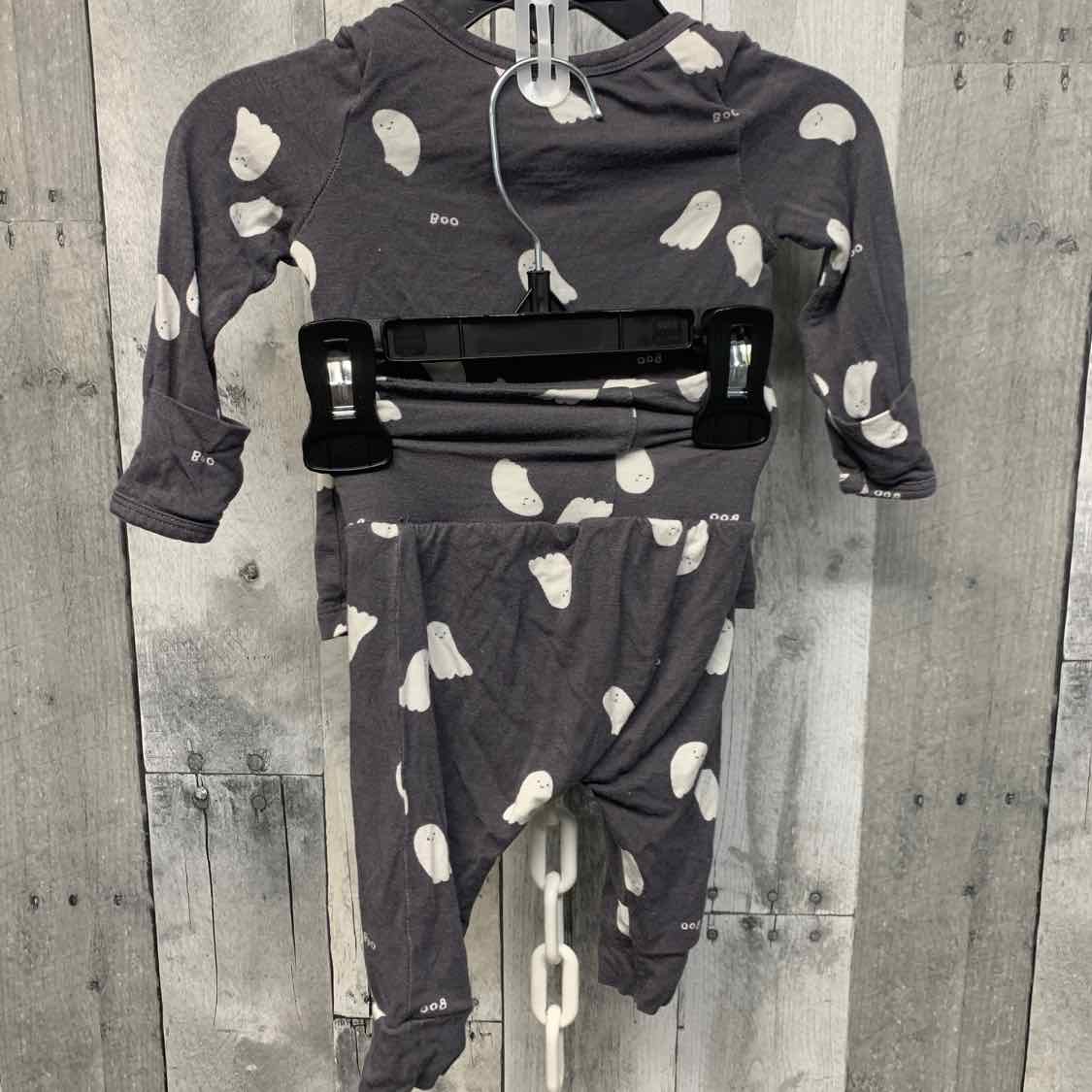 Size 3 Months Gray Graphic Carter's 2pc PJs
