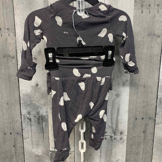 Size 3 Months Gray Graphic Carter's 2pc PJs