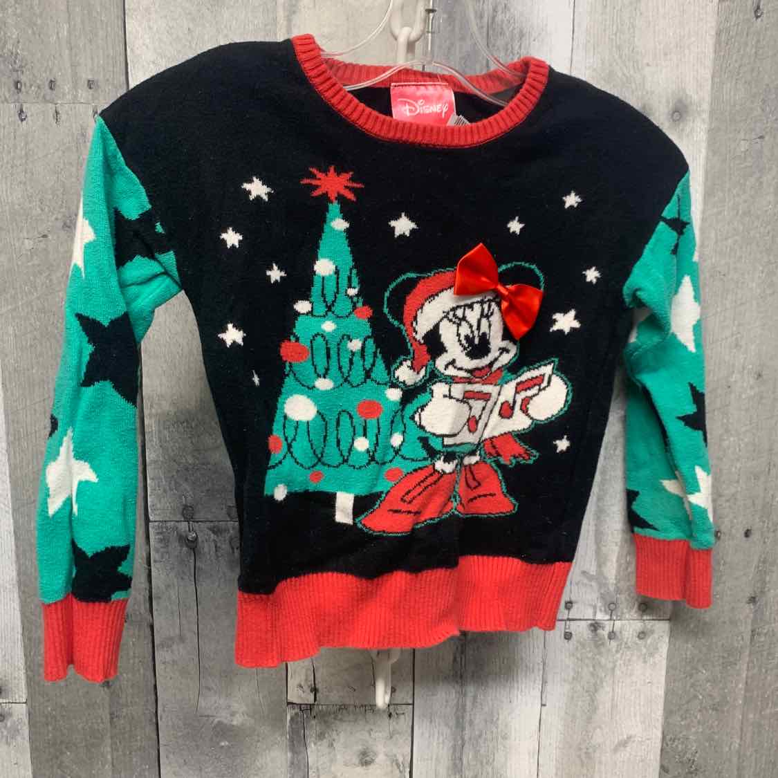 Size 4T Black/Green Disney Pull Over