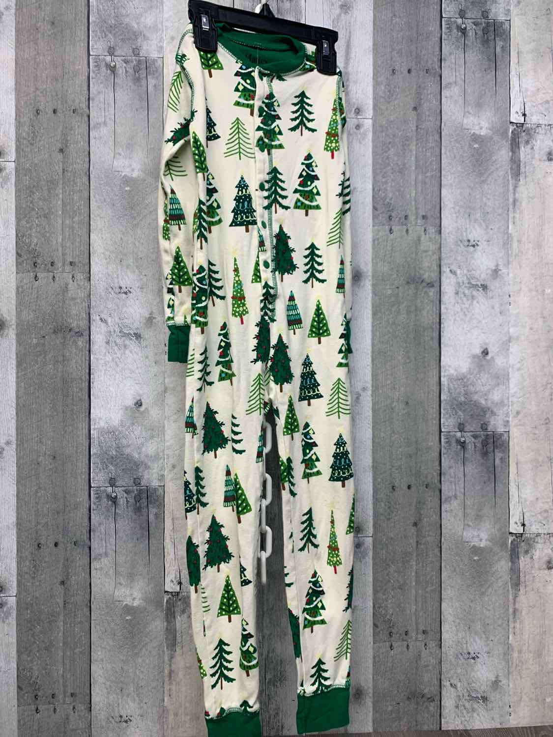 Size 4T White/Green B Brand Romper