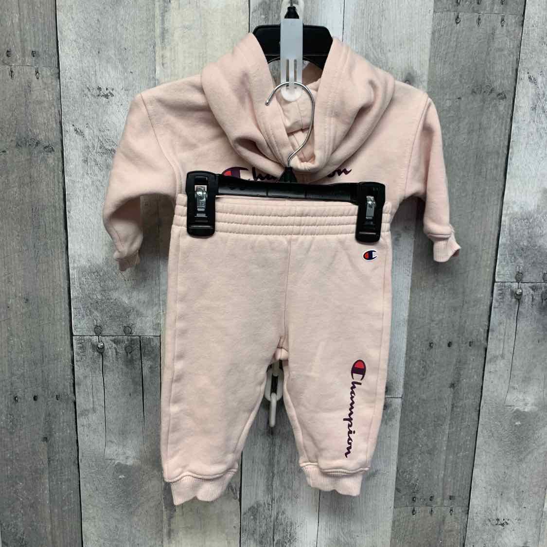 Size 6 Months Pink Champion Jacket/Pants